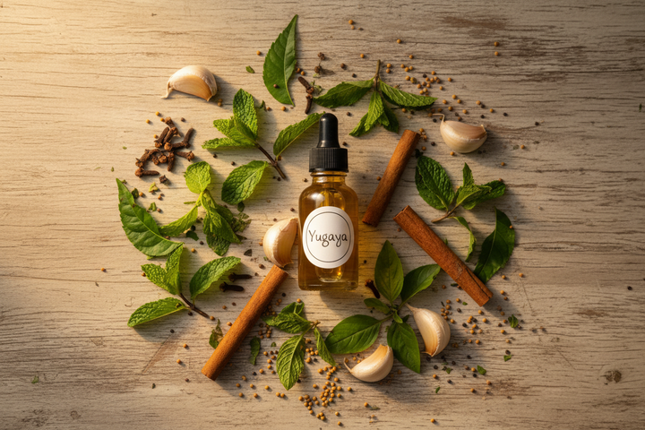 The Ancient Ayurvedic Ingredients Behind Yugaya VATAM Pain Relief Oil
