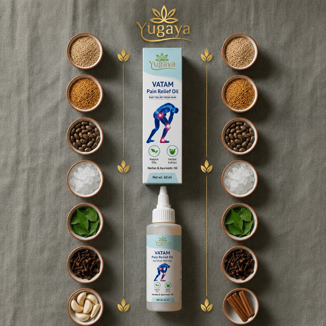 Yugaya VATAM Pain Relief Oil