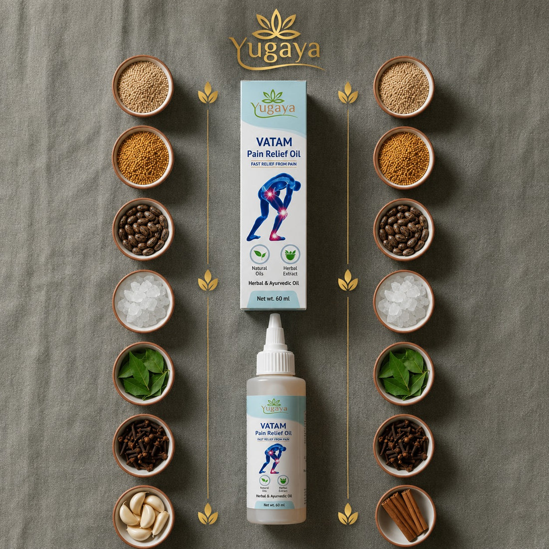 Yugaya VATAM Pain Relief Oil