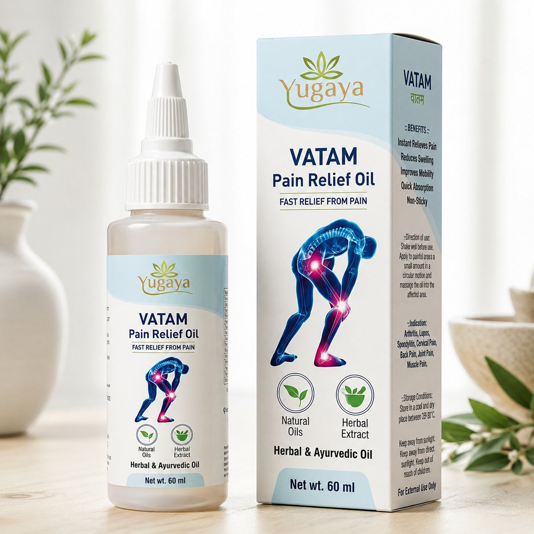 Yugaya VATAM Pain Relief Oil
